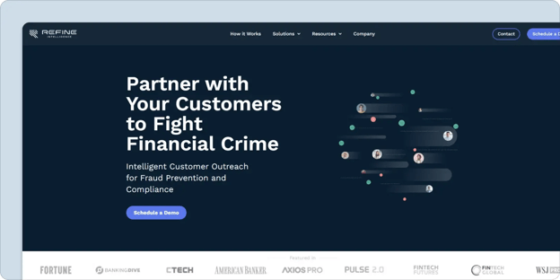 refine-intelligence-homepage