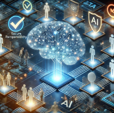 A computer chip with a brain and people around it

AI-generated content may be incorrect.